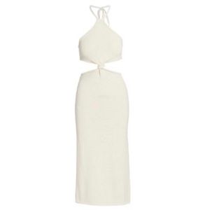 Cameron knit dress in off white